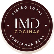 Sello IMD Cocinas — diseño local, confianza real